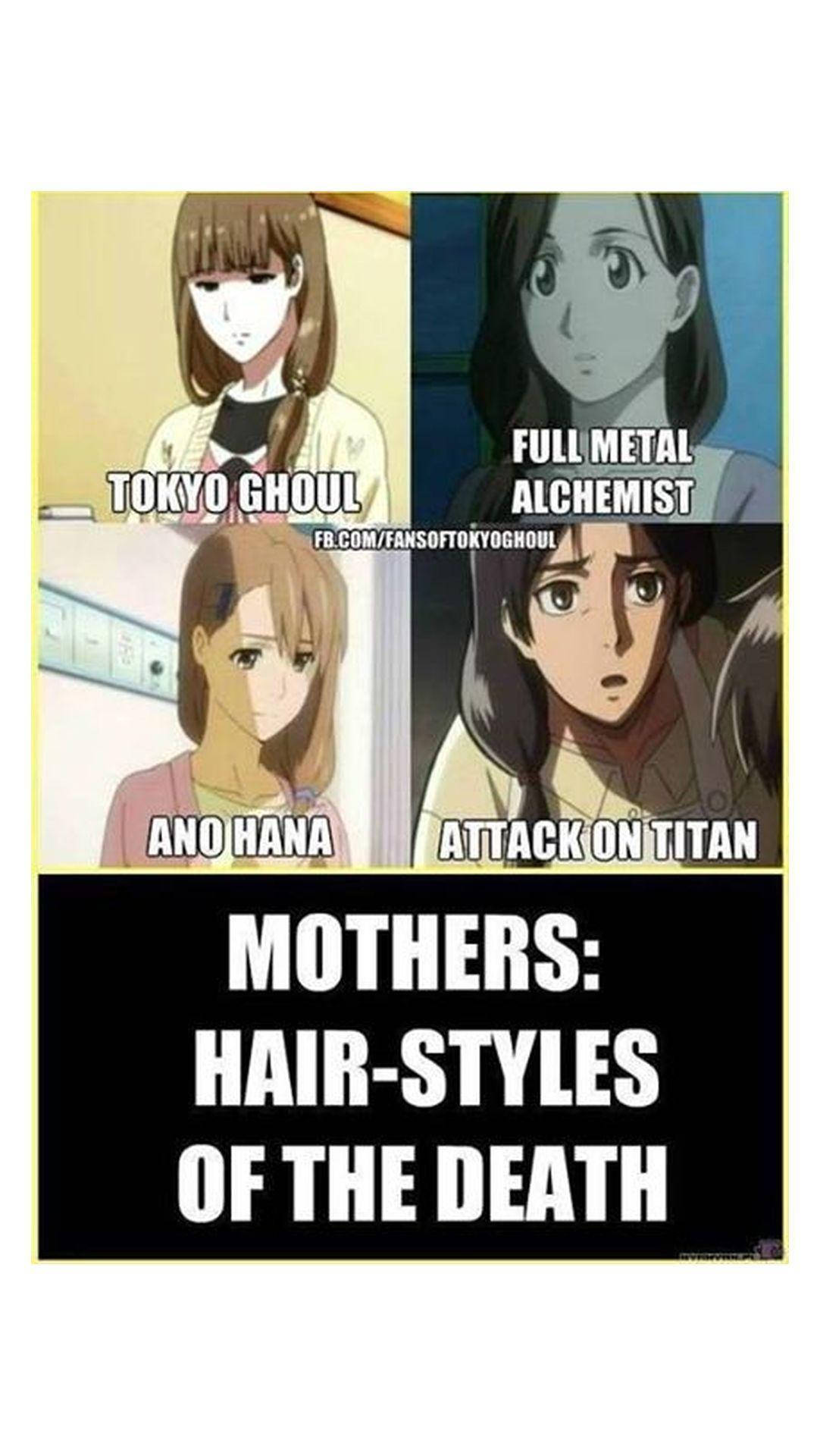 anime meme, PFP, dead mom hairstyles, Full HD Phone Wallpaper