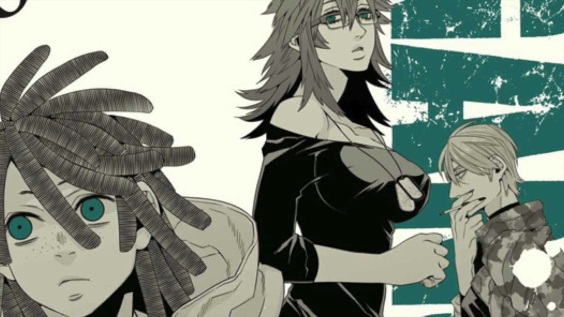 anime rapper, 1920 x 1080, teal, Full HD Desktop Wallpaper