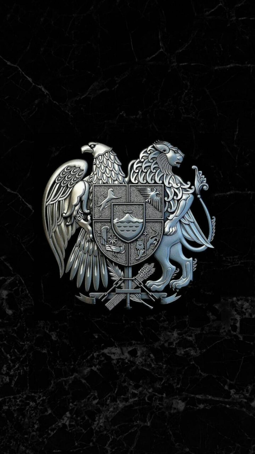 Anime Symbols, coat of arms, eagle, Full HD Phone Wallpaper