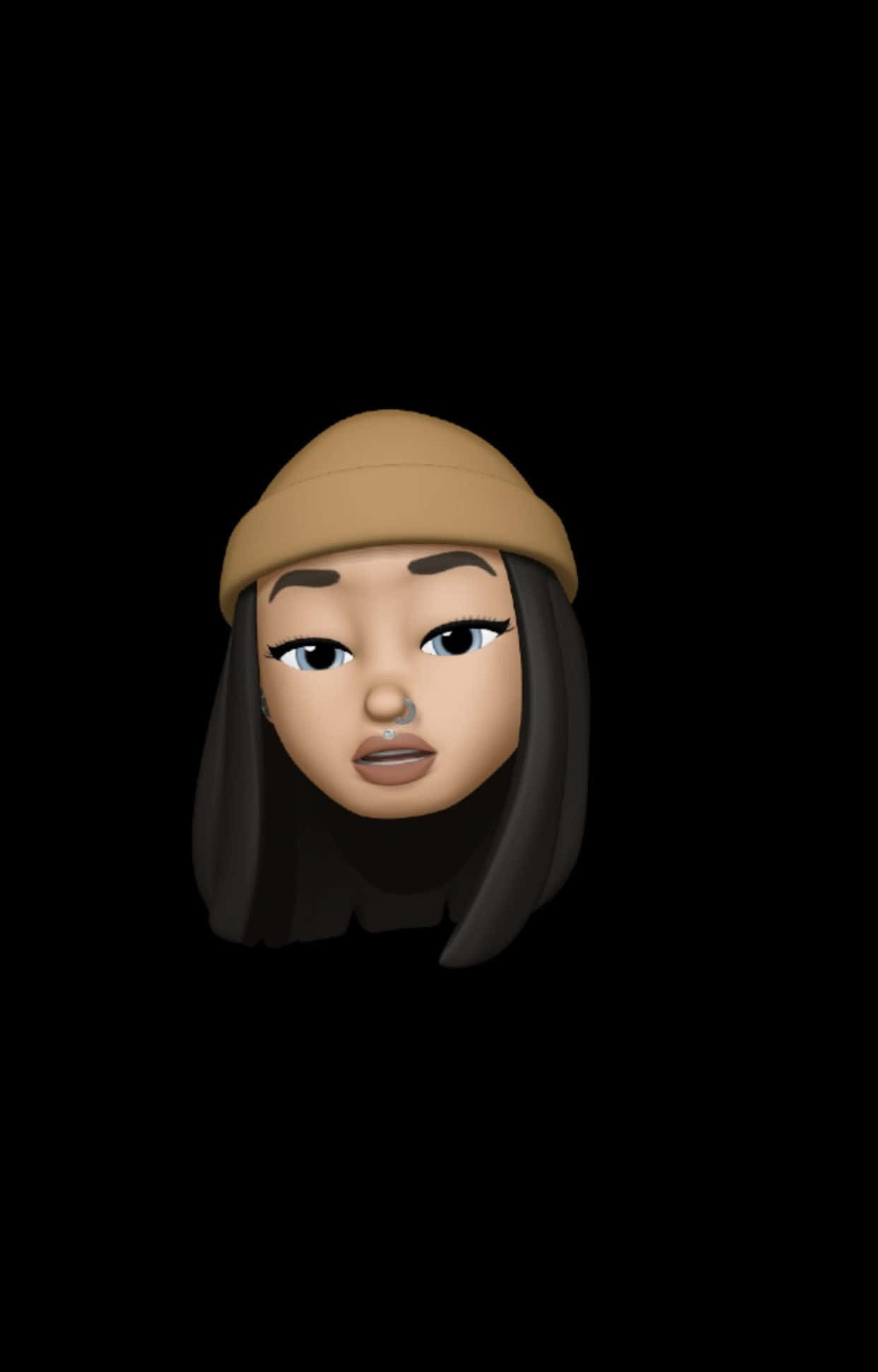 Animojis, 3d-rendered, female avatar, Full HD Phone Wallpaper