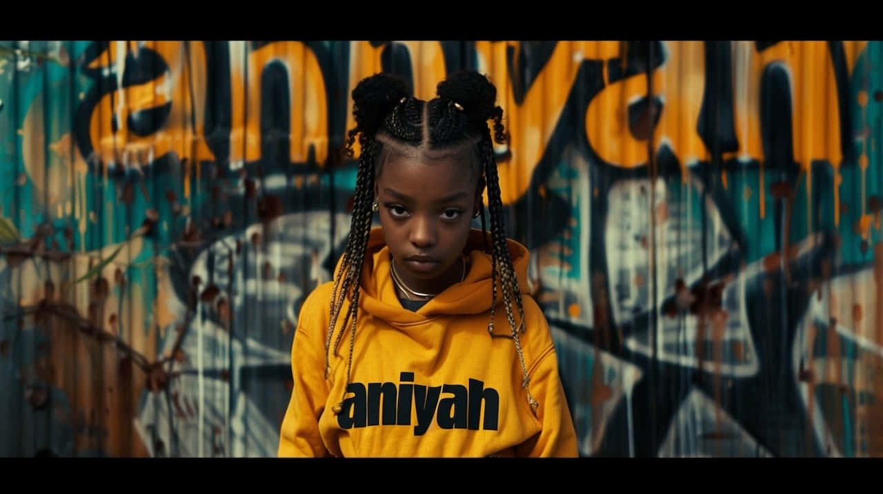 Aniyah, urban style hoodie, yellow hoodie, HD Desktop Wallpaper