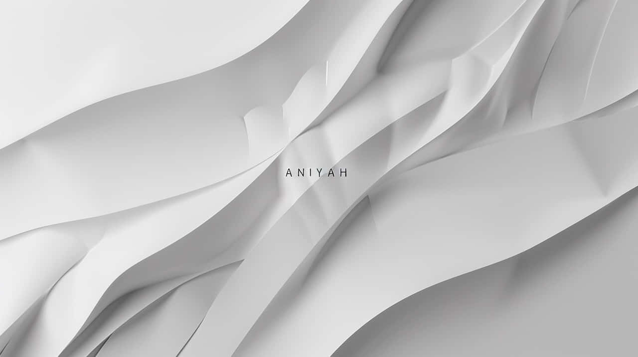 Aniyah, white fabric folds, minimalist abstract texture, HD Desktop Wallpaper