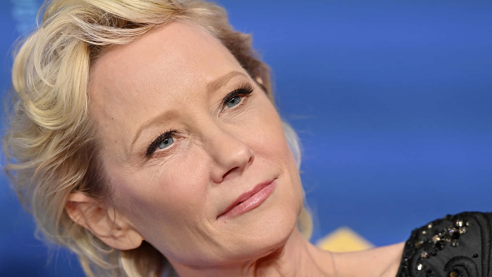 Anne Heche, blonde hair, blue eyes, HD Desktop Wallpaper