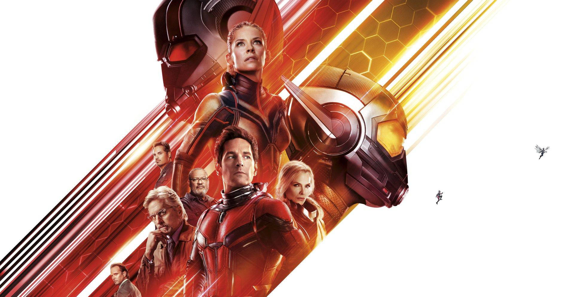 Ant-Man, the Wasp, red suits, Full HD Desktop Wallpaper