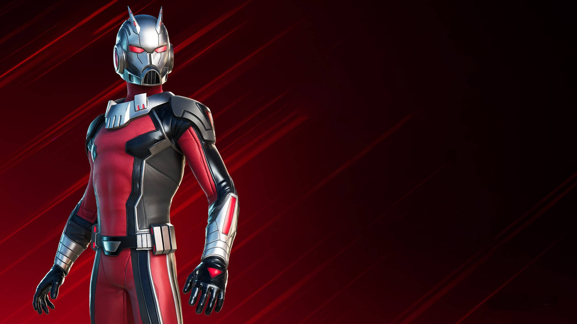 Ant Man, red and silver suit, dynamic red background, Full HD Desktop Wallpaper
