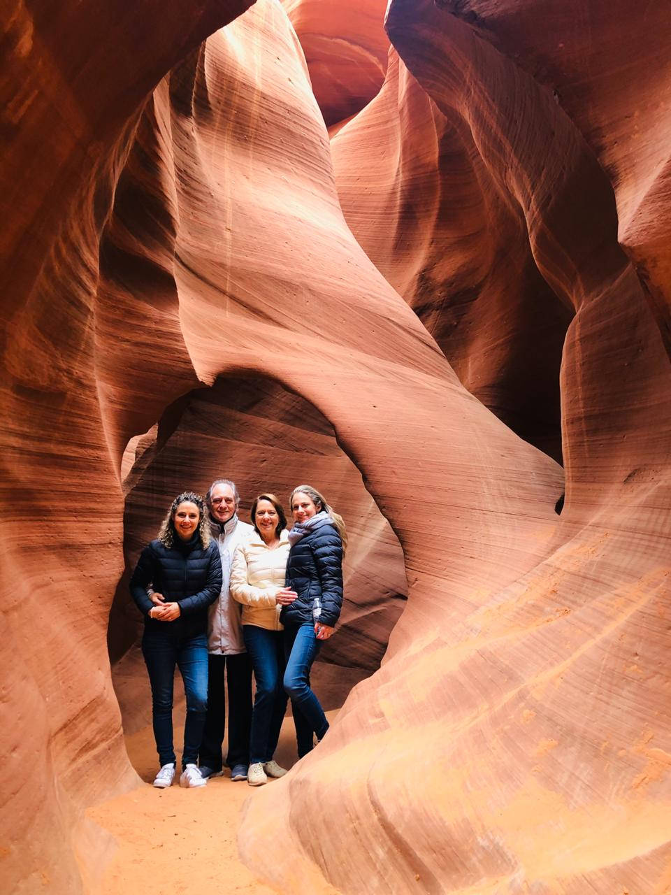 Antelope Canyon, slot canyon, red sandstone walls, HD Phone Wallpaper