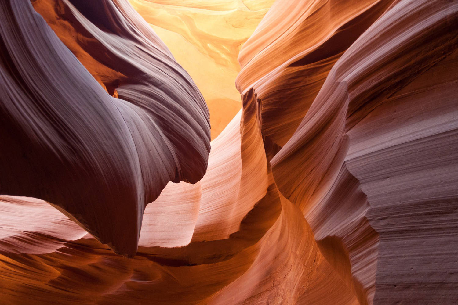 Antelope Canyon, sandstone walls, narrow canyon, HD Desktop Wallpaper