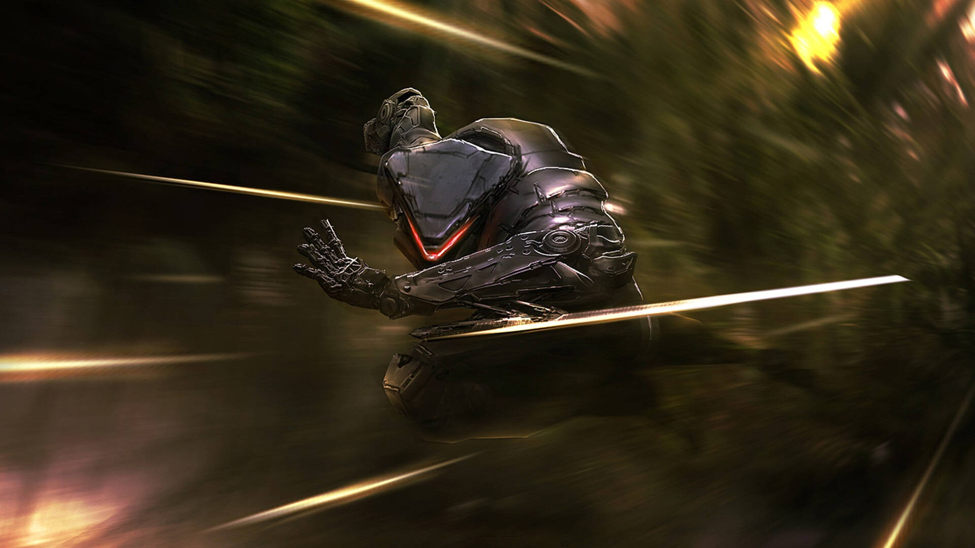 Anthem, 4K, futuristic armored warrior, Full HD Desktop Wallpaper