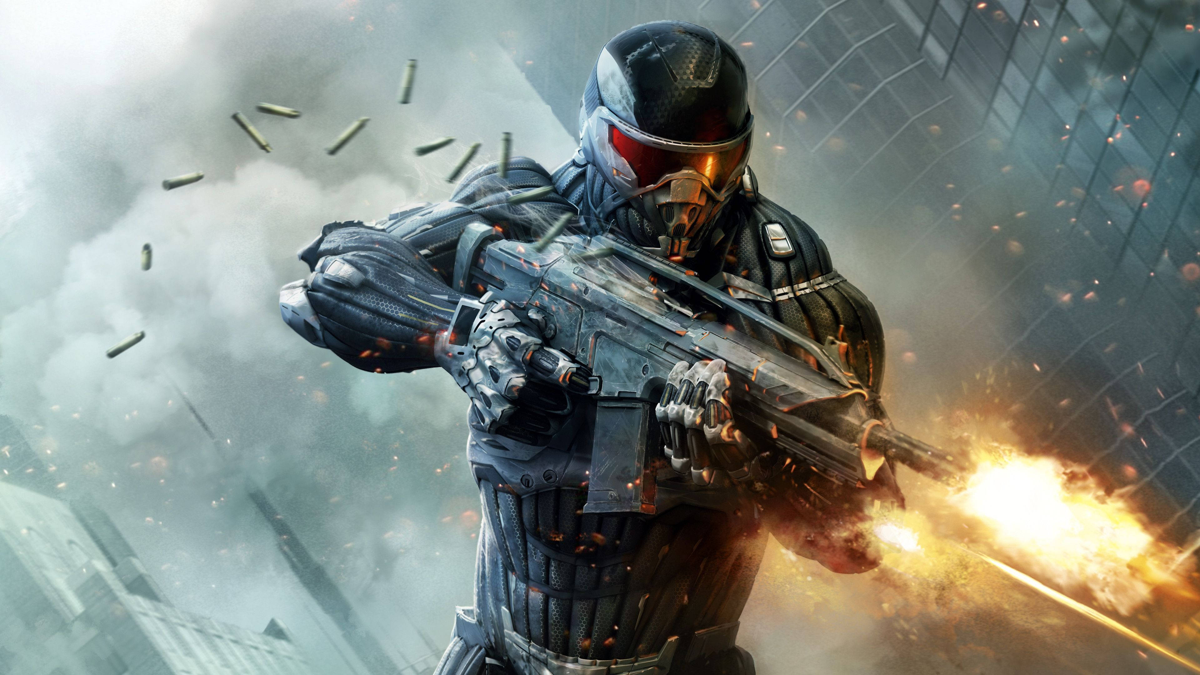 Anthem Game 4K, futuristic soldier, dark armor, 4K Desktop Wallpaper