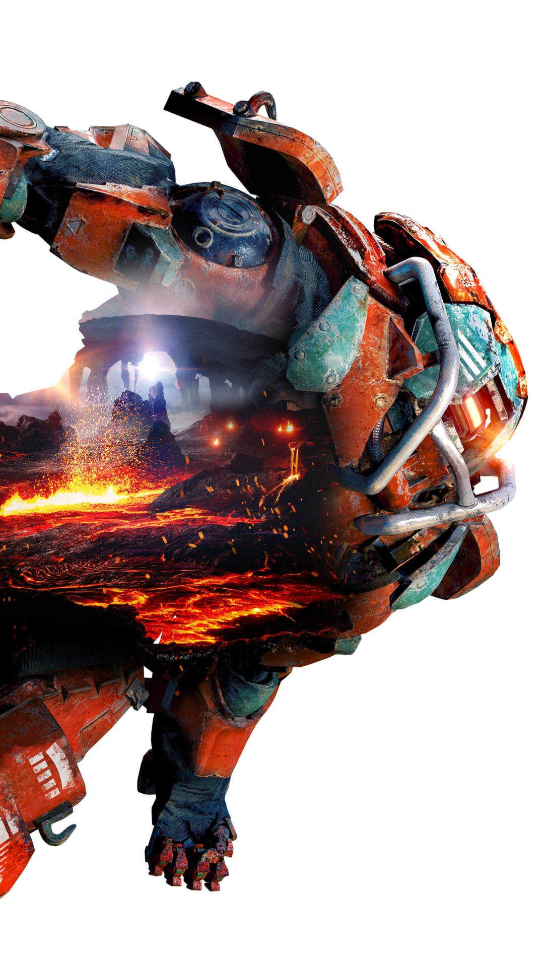 Anthem Phone, rust, mech, Full HD Phone Wallpaper