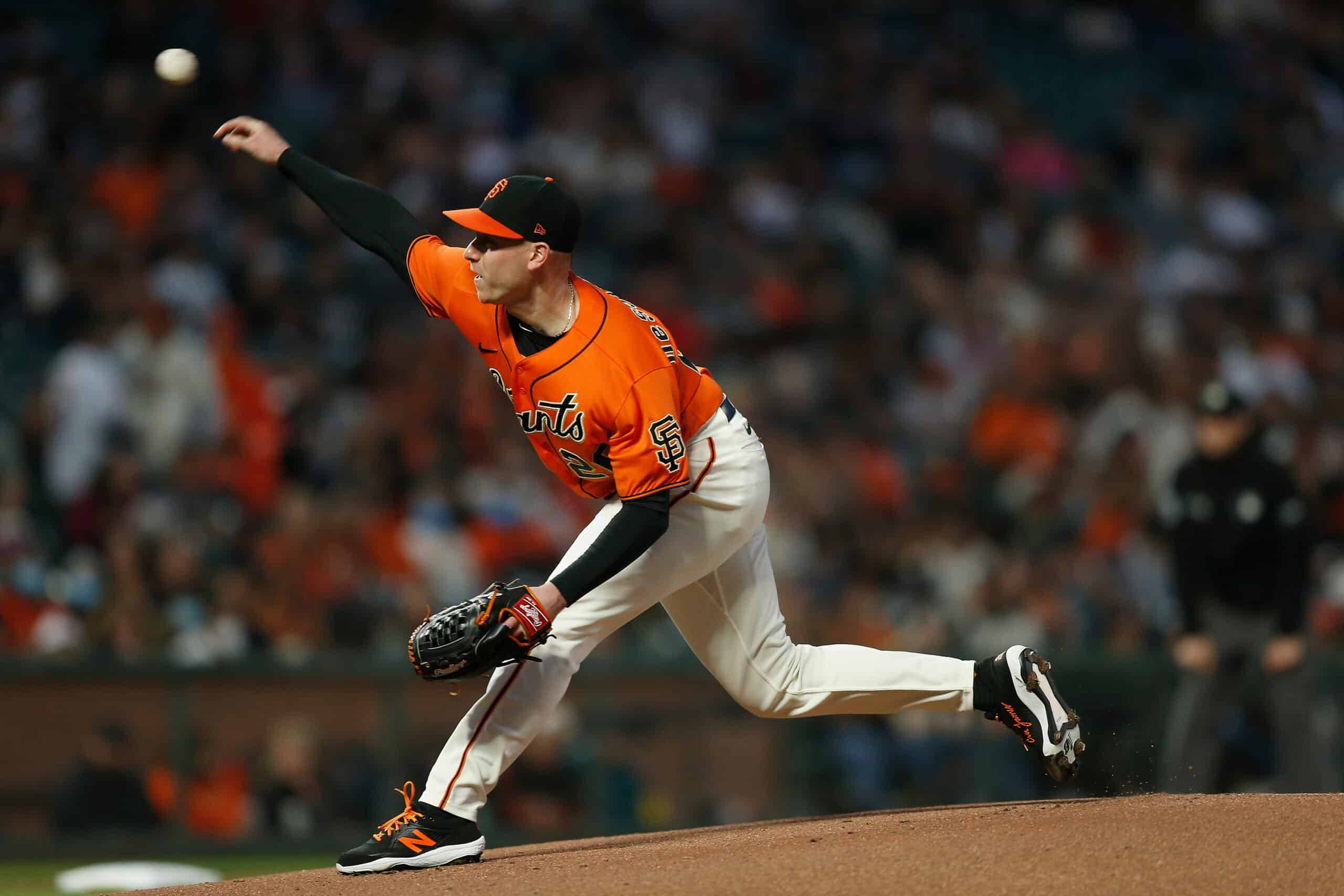 Anthony Desclafani, Steady Pitch Release Form, orange and black uniform, 2K Desktop Wallpaper