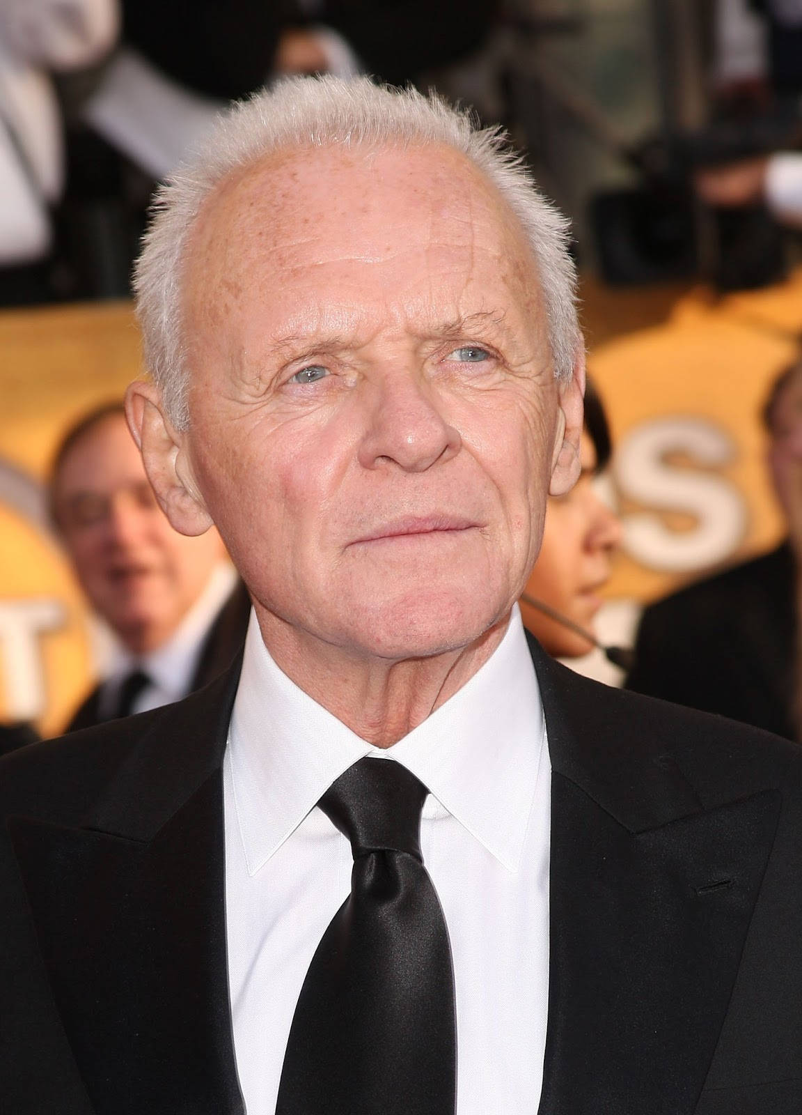 Anthony Hopkins, white hair, blue eyes, HD Phone Wallpaper