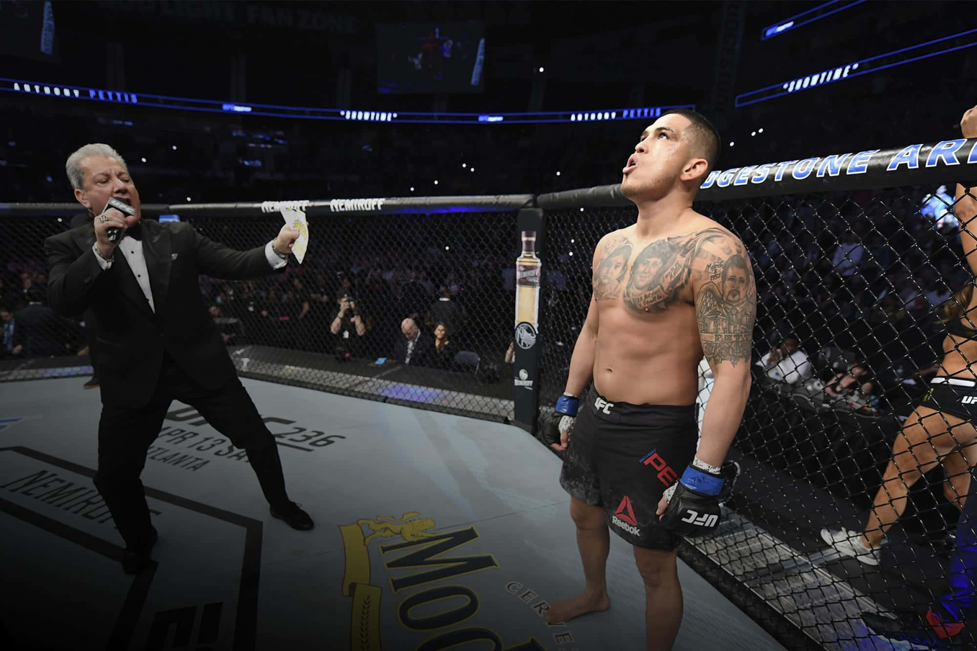 Anthony Pettis, MMA fighter, octagon, Full HD Desktop Wallpaper