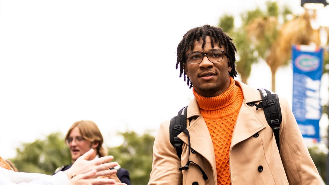 Anthony Richardson, dreadlocks, glasses, HD Desktop Wallpaper