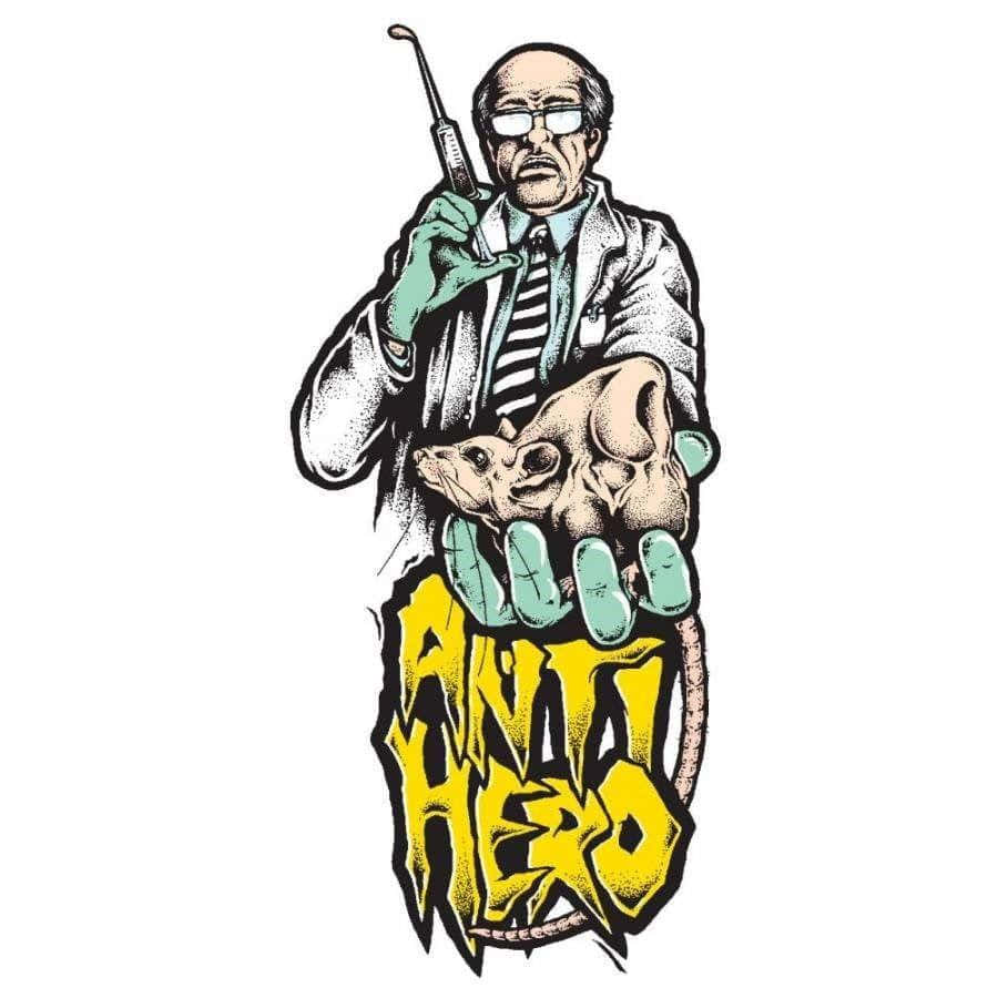 Anti-hero, cartoon scientist, lab coat, SD Desktop Wallpaper