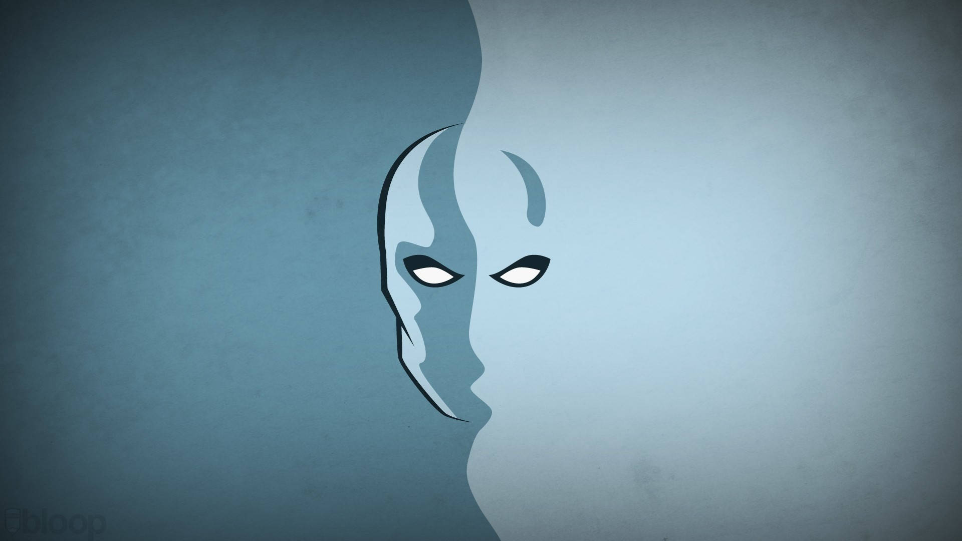 silver, anti hero, minimalist stylized face, Full HD Desktop Wallpaper