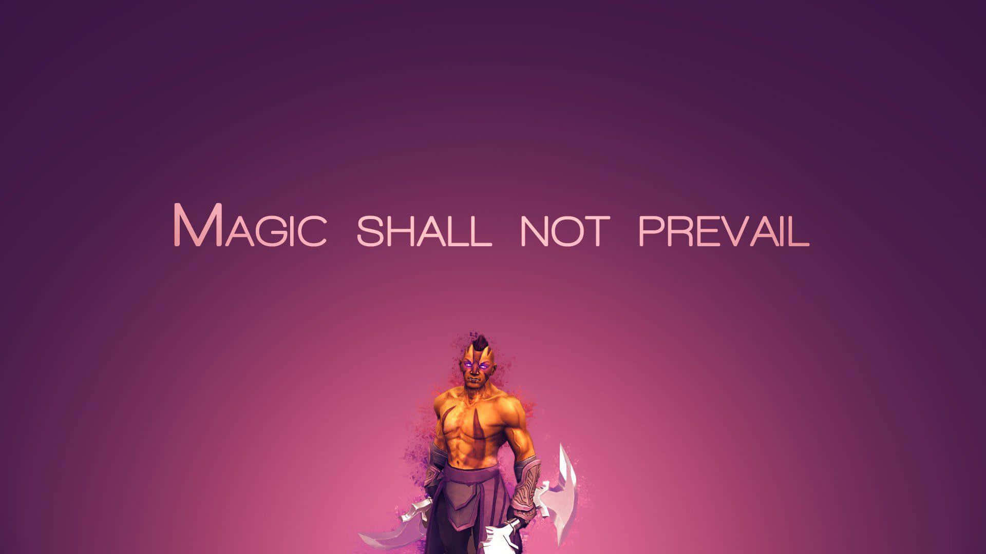 Anti-Mage, glowing eyes, dual blades, Full HD Desktop Wallpaper
