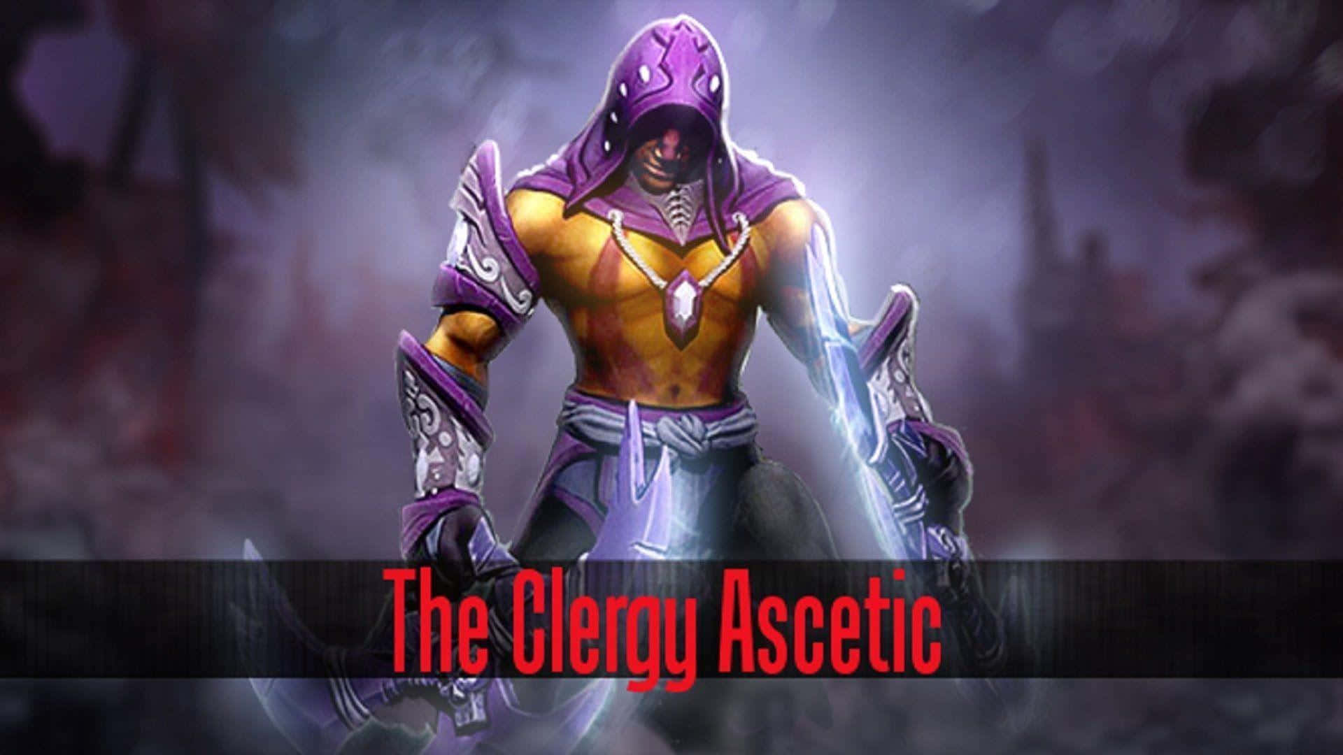 Anti-Mage, purple-clad warrior, glowing sword, Full HD Desktop Wallpaper