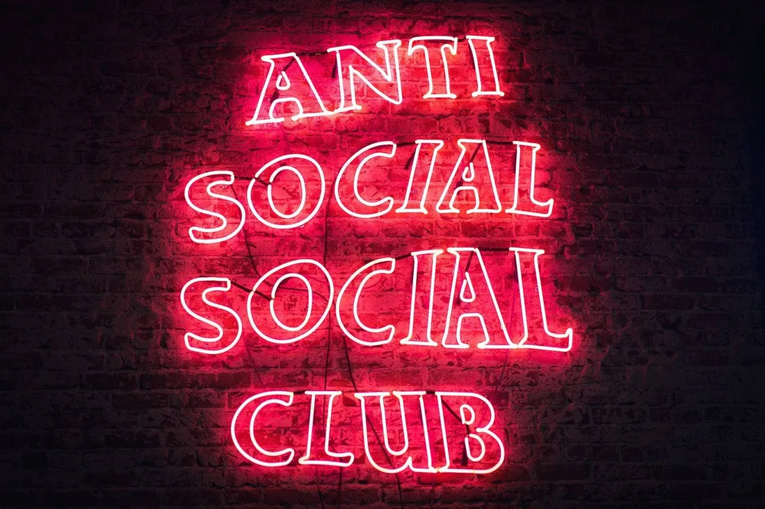 Anti Social Club iPhone