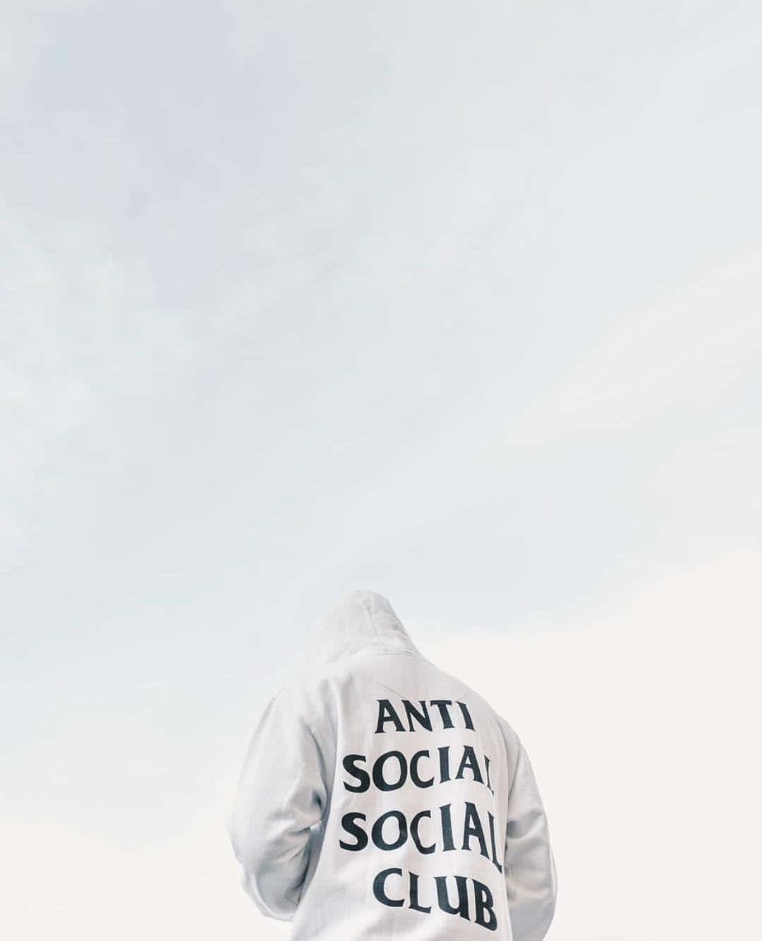 Anti Social Club, iPhone, white hoodie, HD Phone Wallpaper