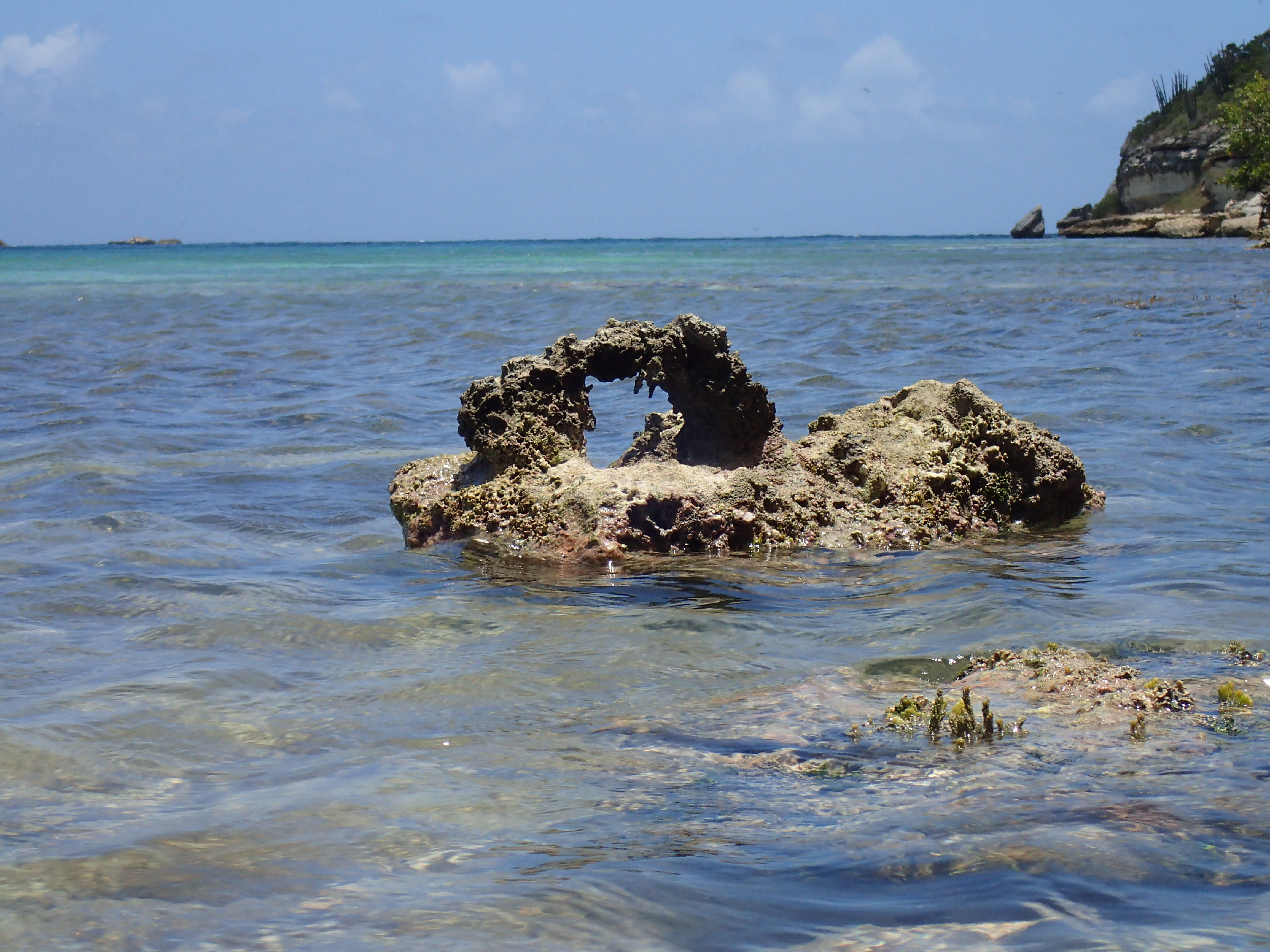 rock formation, Antigua And Barbuda, turquoise waters, 4K Desktop Wallpaper