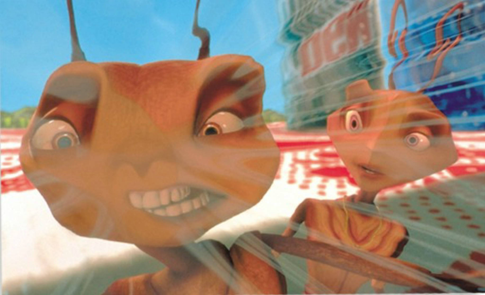 Antz, animated ants, wide eyes, Full HD Desktop Wallpaper