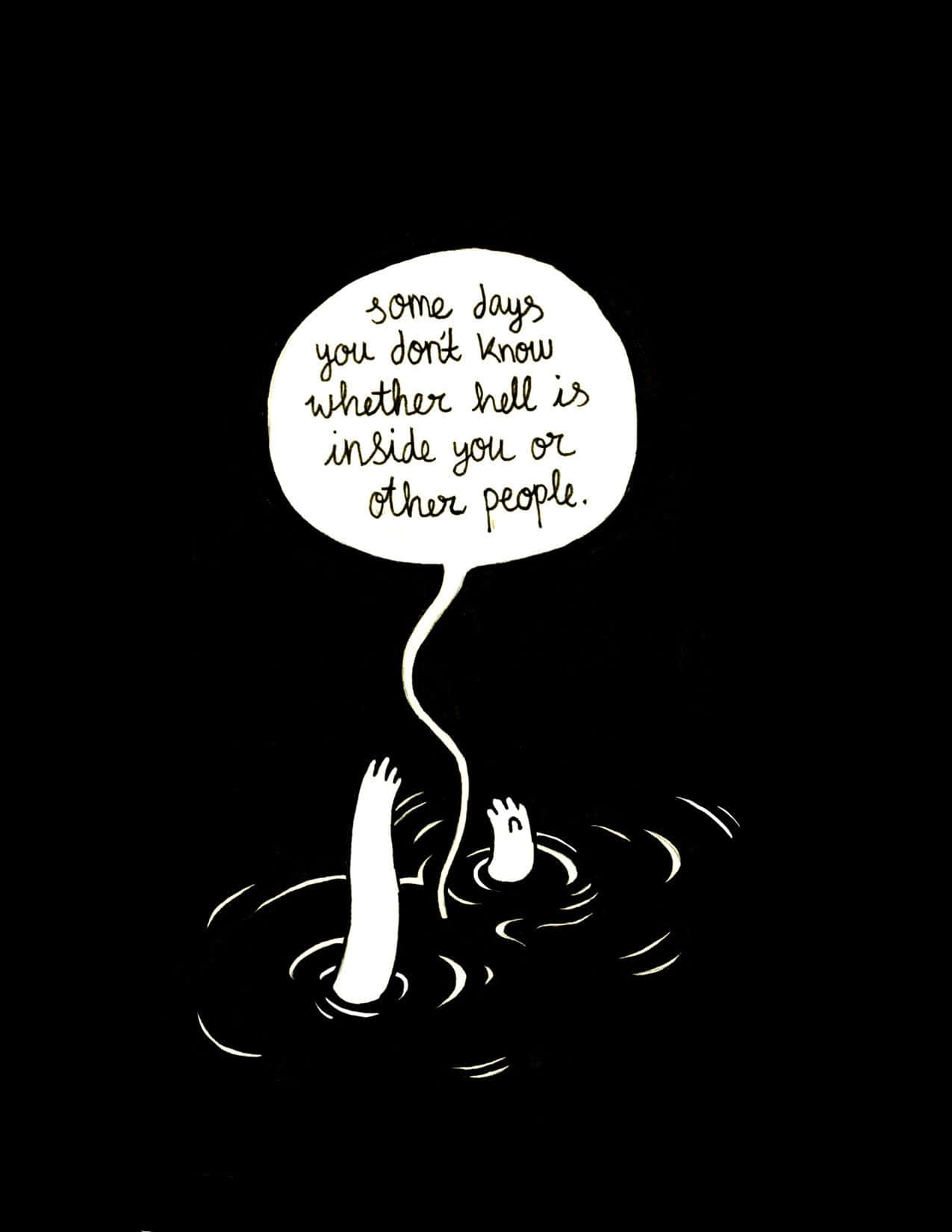Anxiety iPhone, 1275 x 1650, two hands, HD Phone Wallpaper