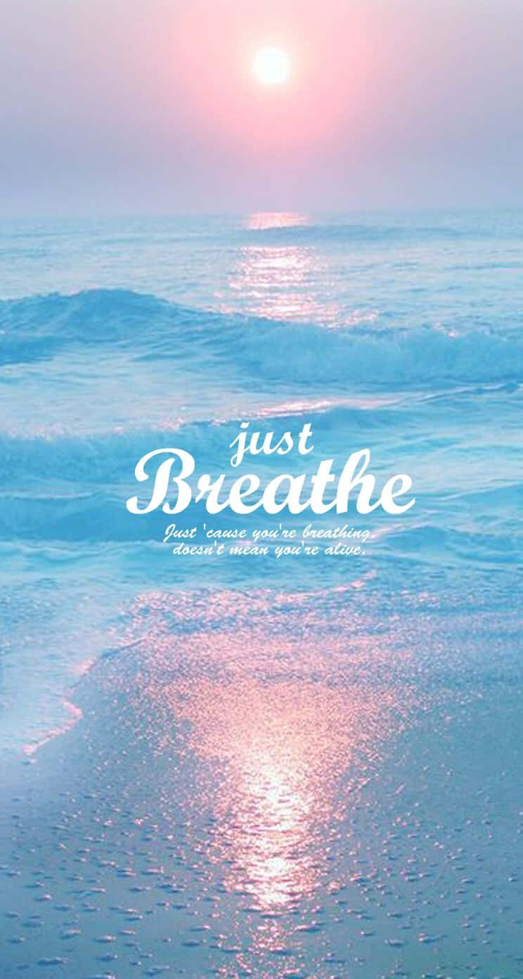 Anxiety iPhone, Sunset, calm ocean, HD Phone Wallpaper
