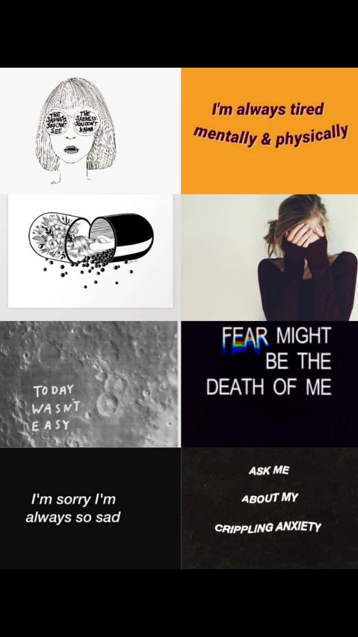 Anxiety iPhone, 720 x 1280, woman, HD Phone Wallpaper
