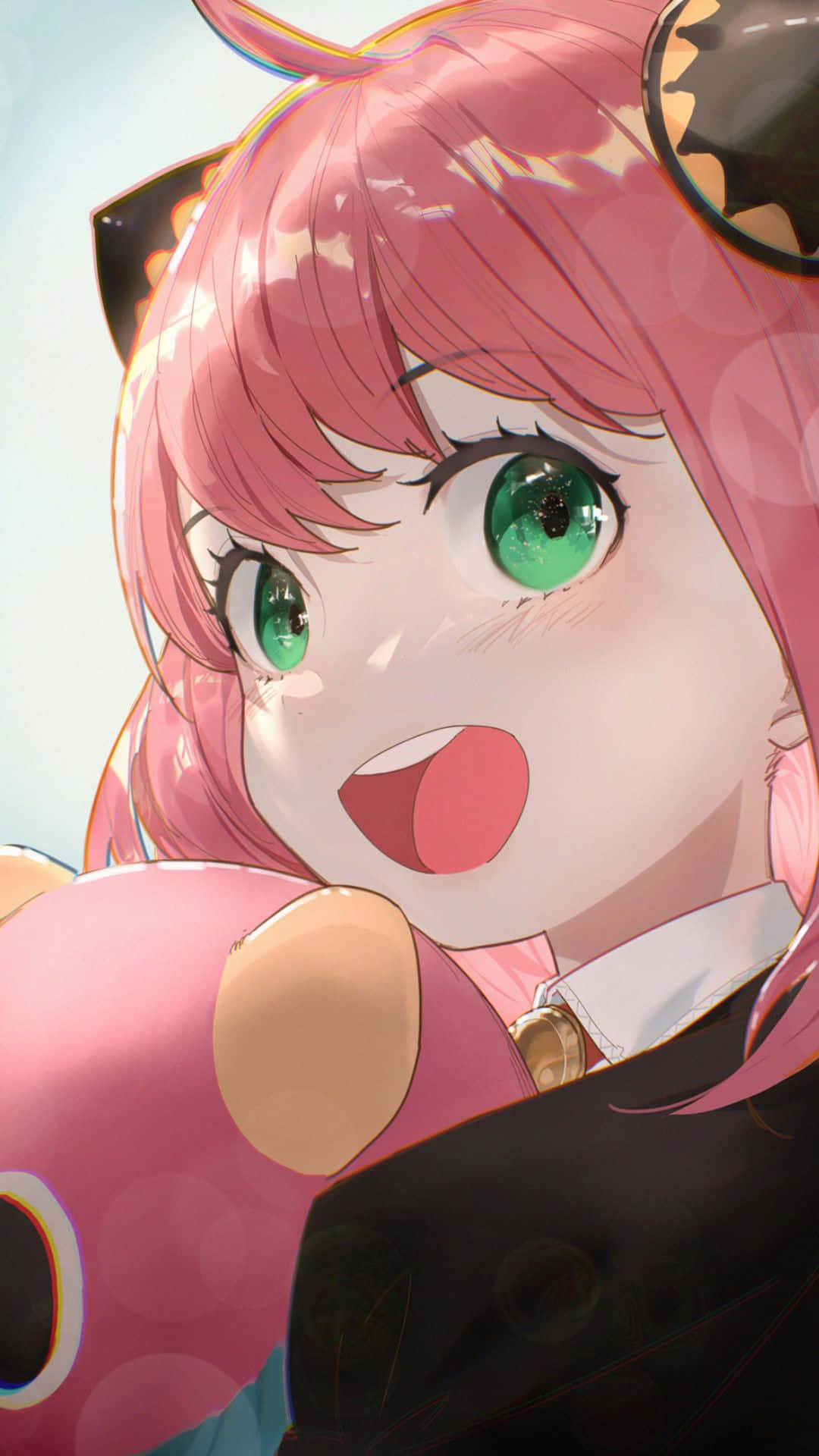 Anya, Spy X Family, pink hair, Full HD Phone Wallpaper