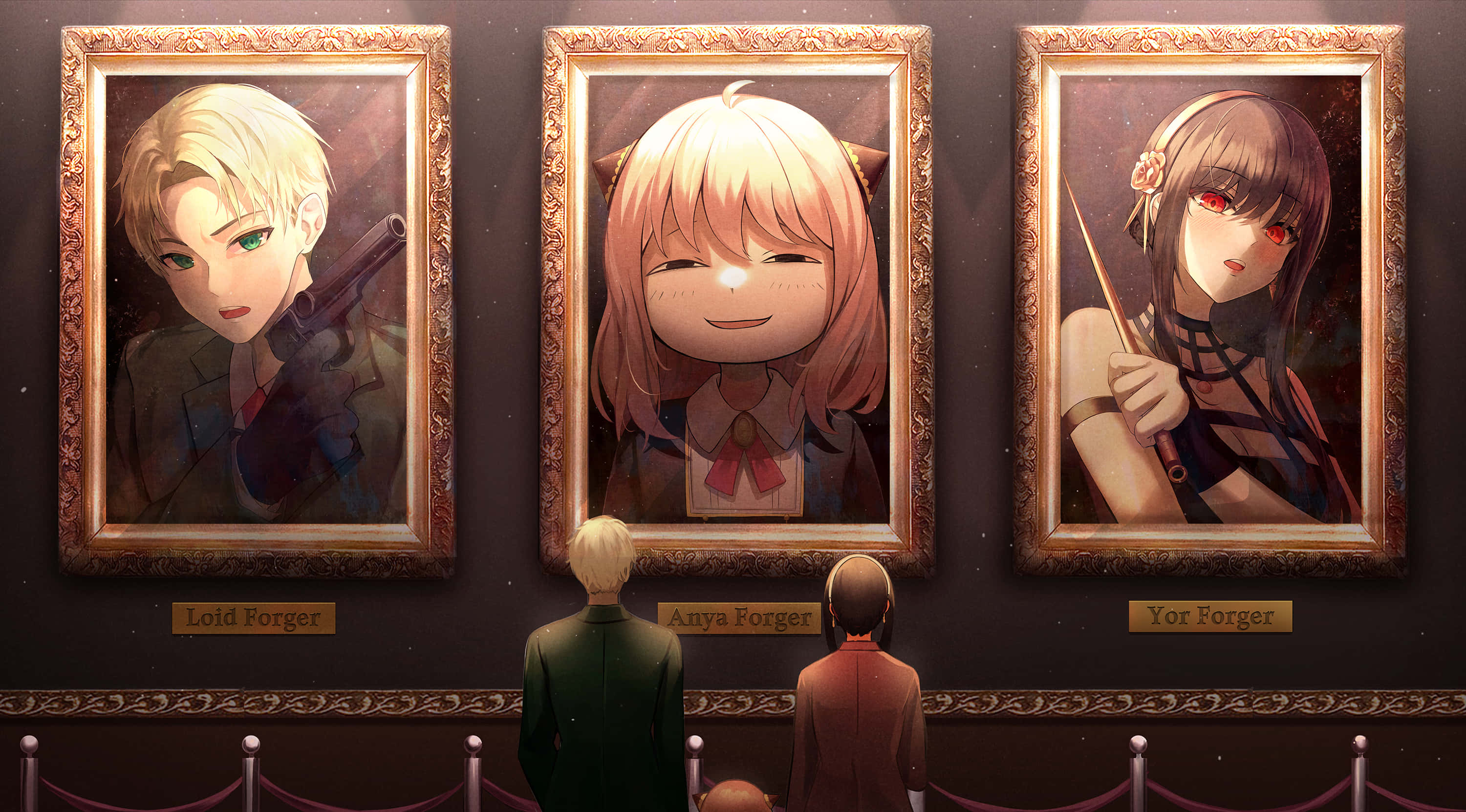 Anya Spy X Family, Spy x Family, anime characters, 2K Desktop Wallpaper
