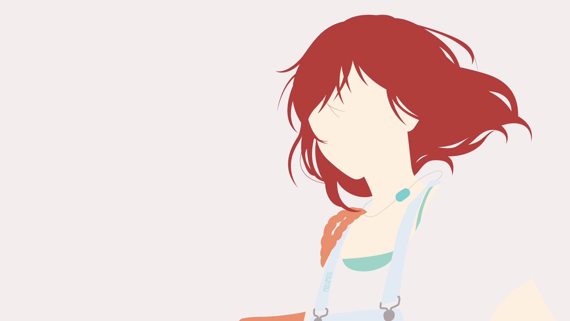 Ao Haru Ride, Yoshioka Futaba, red hair, Full HD Desktop Wallpaper