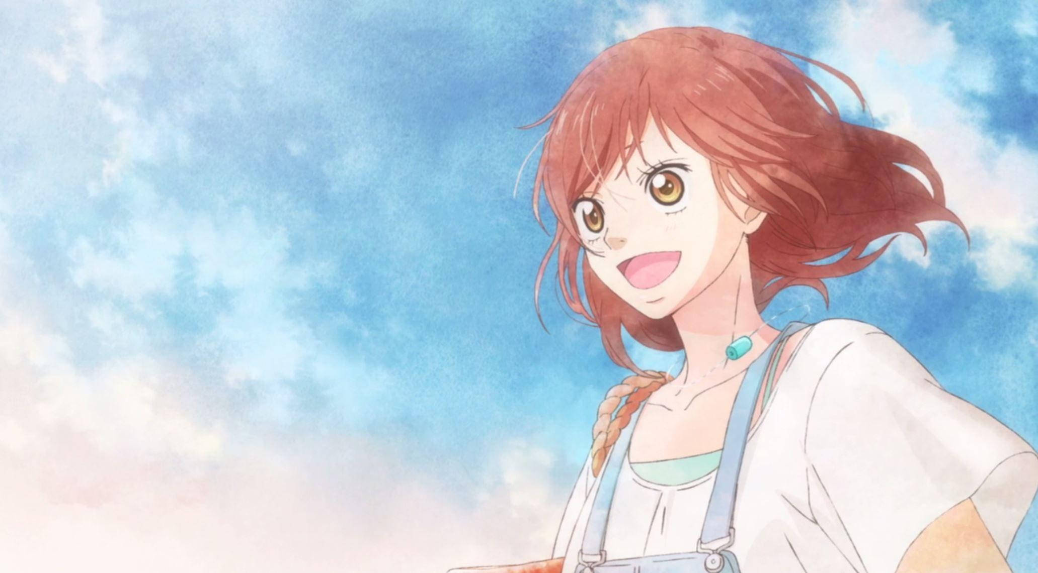 Ao Haru Ride, Yoshioka Futaba, red hair, Full HD Desktop Wallpaper