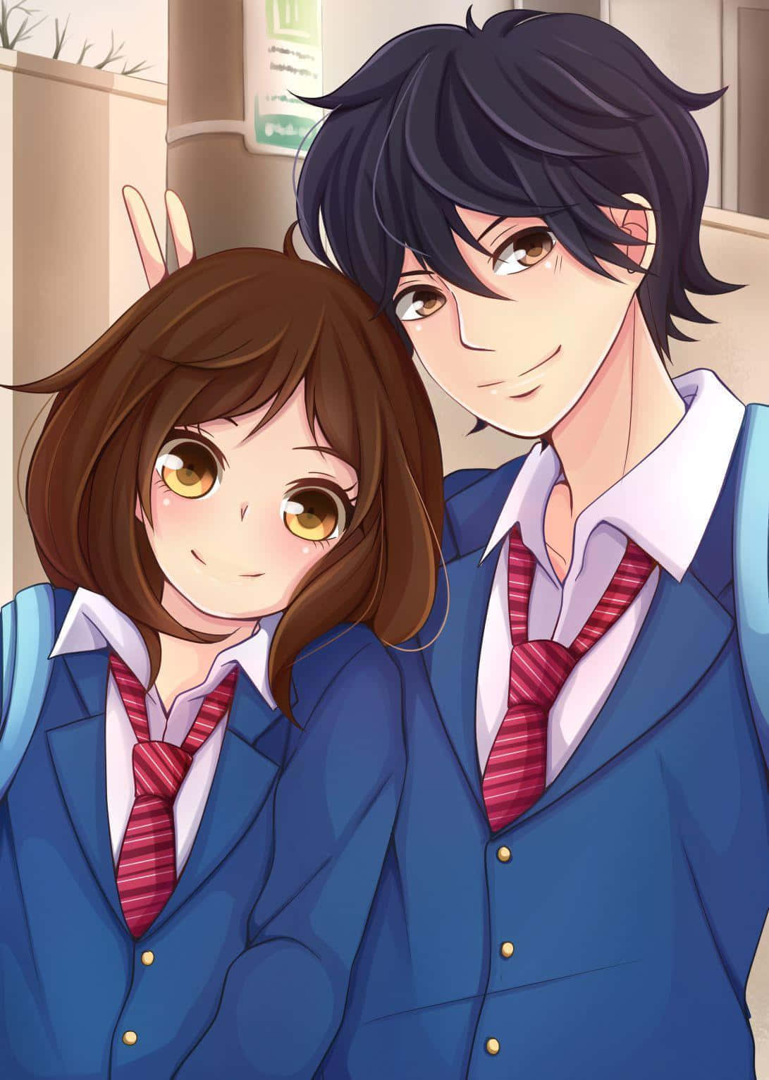 Ao Haru Ride, anime characters, school uniforms, HD Phone Wallpaper