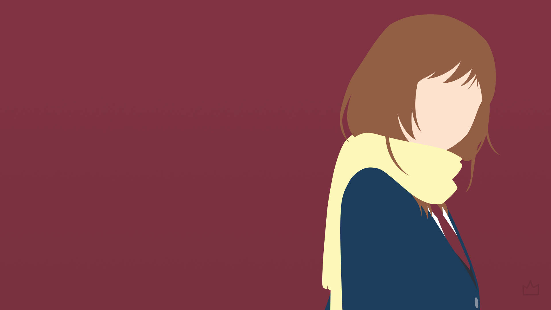 Ao Haru Ride, Yoshioka Futaba, yellow scarf, Full HD Desktop Wallpaper