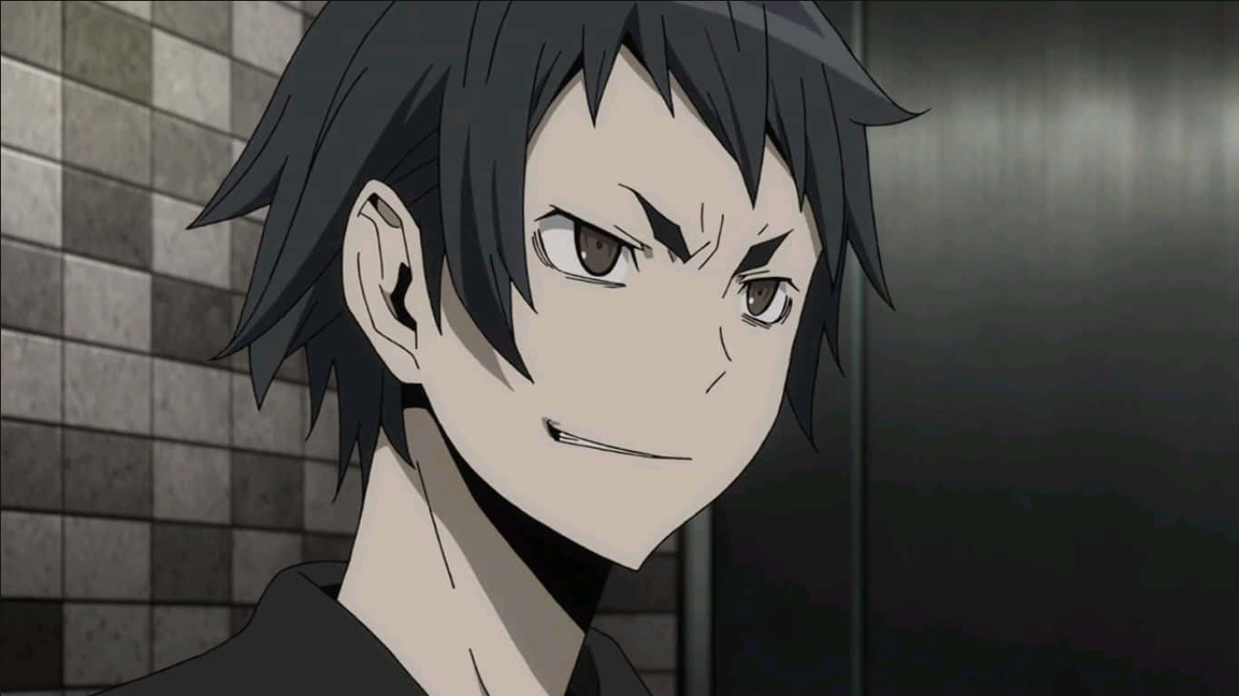 Aoba Kuronuma, dark hair, intense eyes, HD Desktop Wallpaper