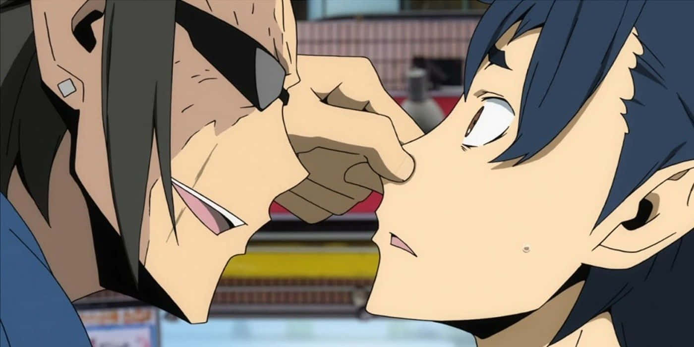 Aoba Kuronuma, anime characters, tense close-up, HD Desktop Wallpaper