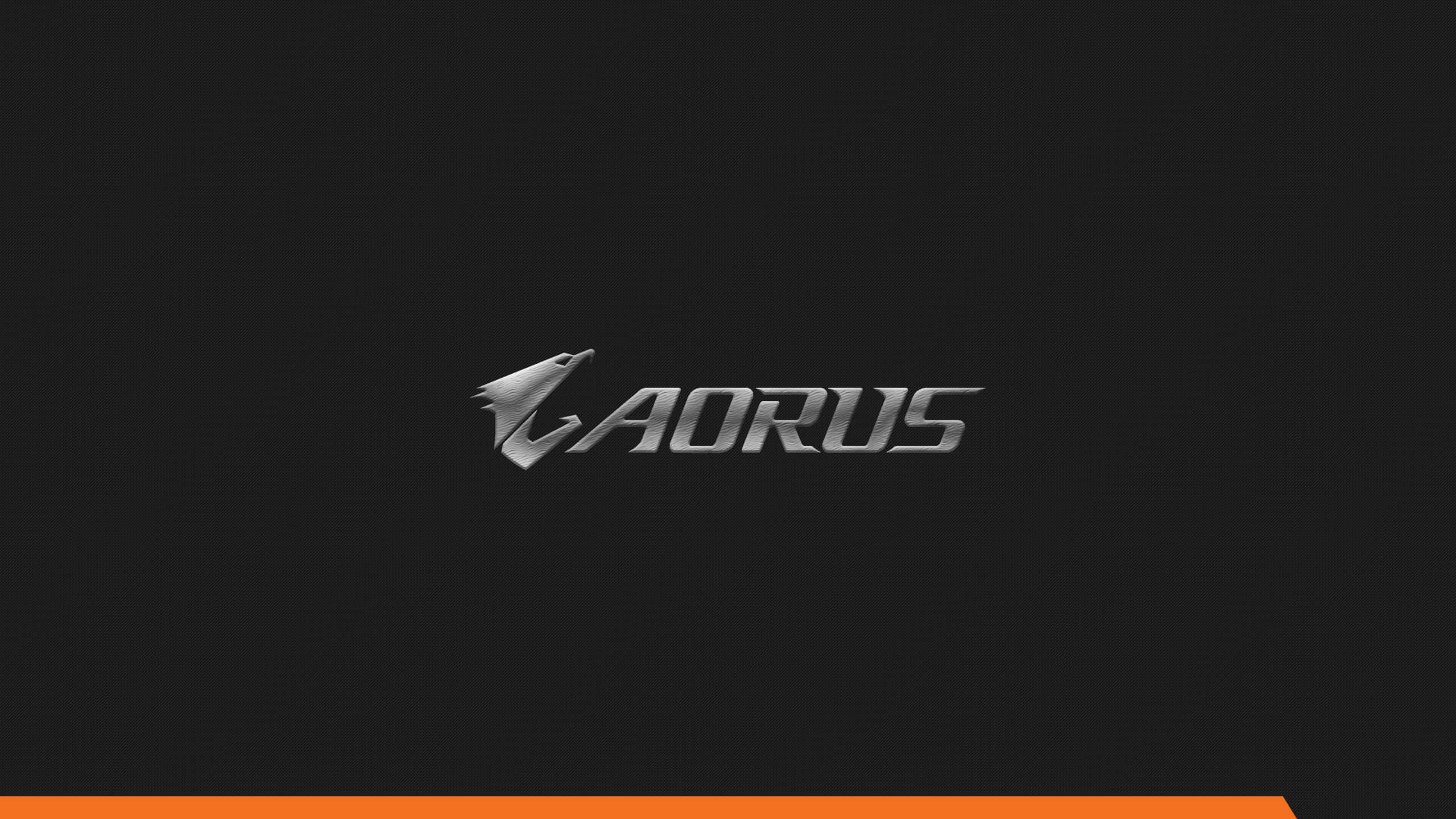 Aorus, silver, eagle emblem, 2K Desktop Wallpaper