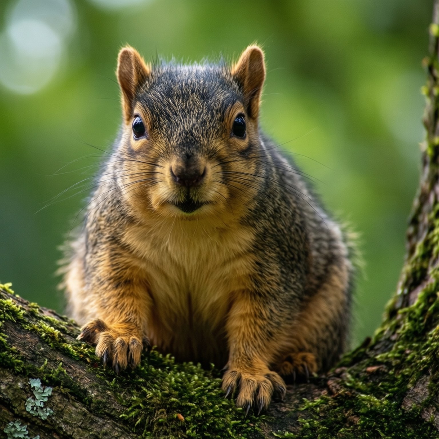 Apeldoorn, park, squirrel, HD Desktop Wallpaper