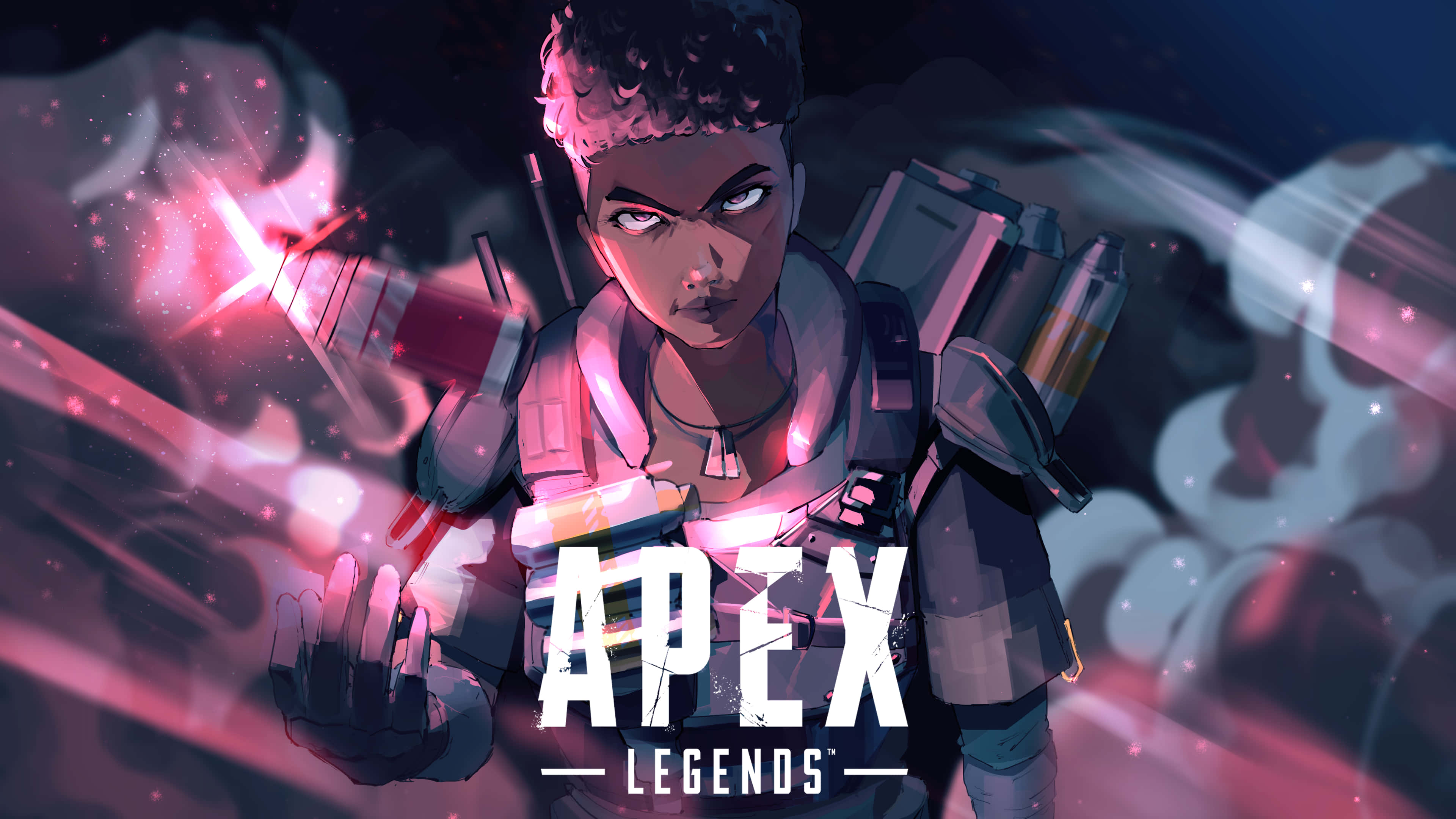 Apex Legends, Bangalore, futuristic armor, 4K Desktop Wallpaper
