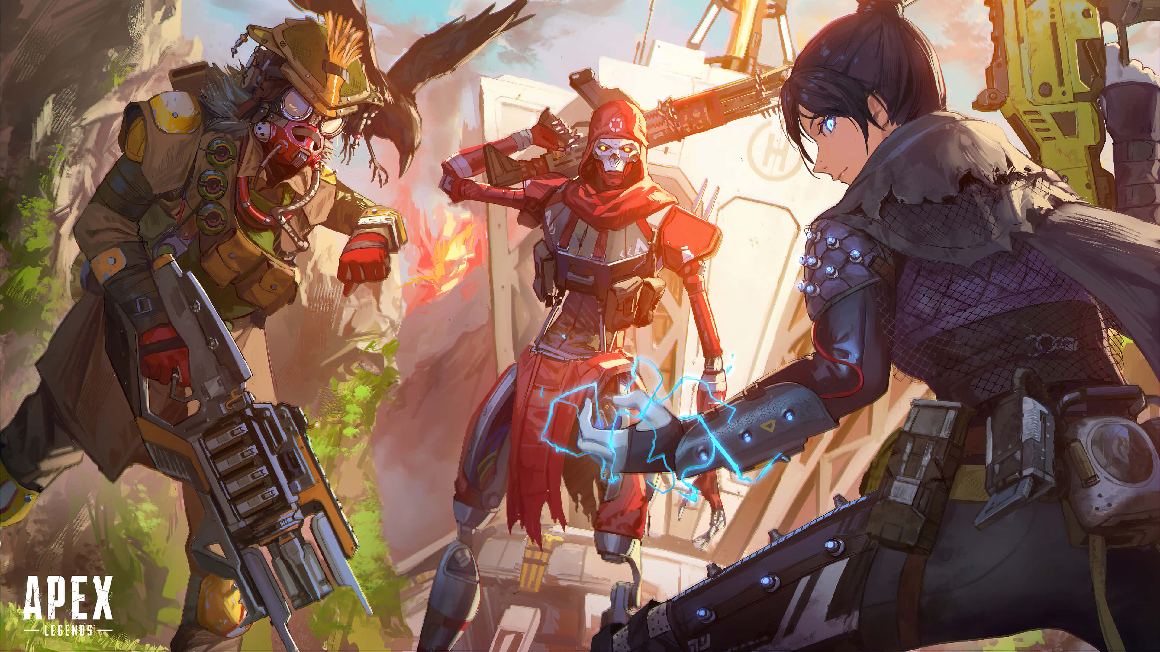 Apex Legends, Bangalore, combat gear, 4K Desktop Wallpaper