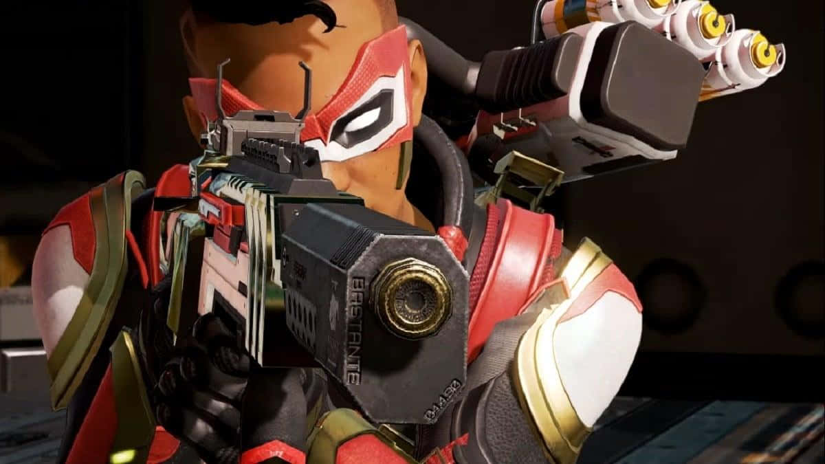 Apex Legends, Bangalore, red and white armored character, SD Desktop Wallpaper