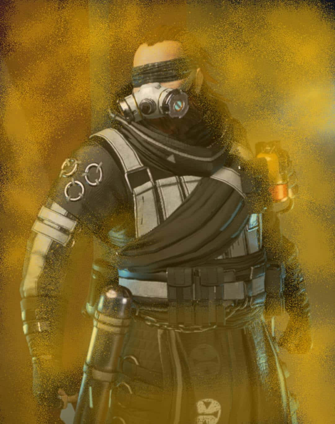 Apex Legends, Caustic, tactical gear, HD Phone Wallpaper
