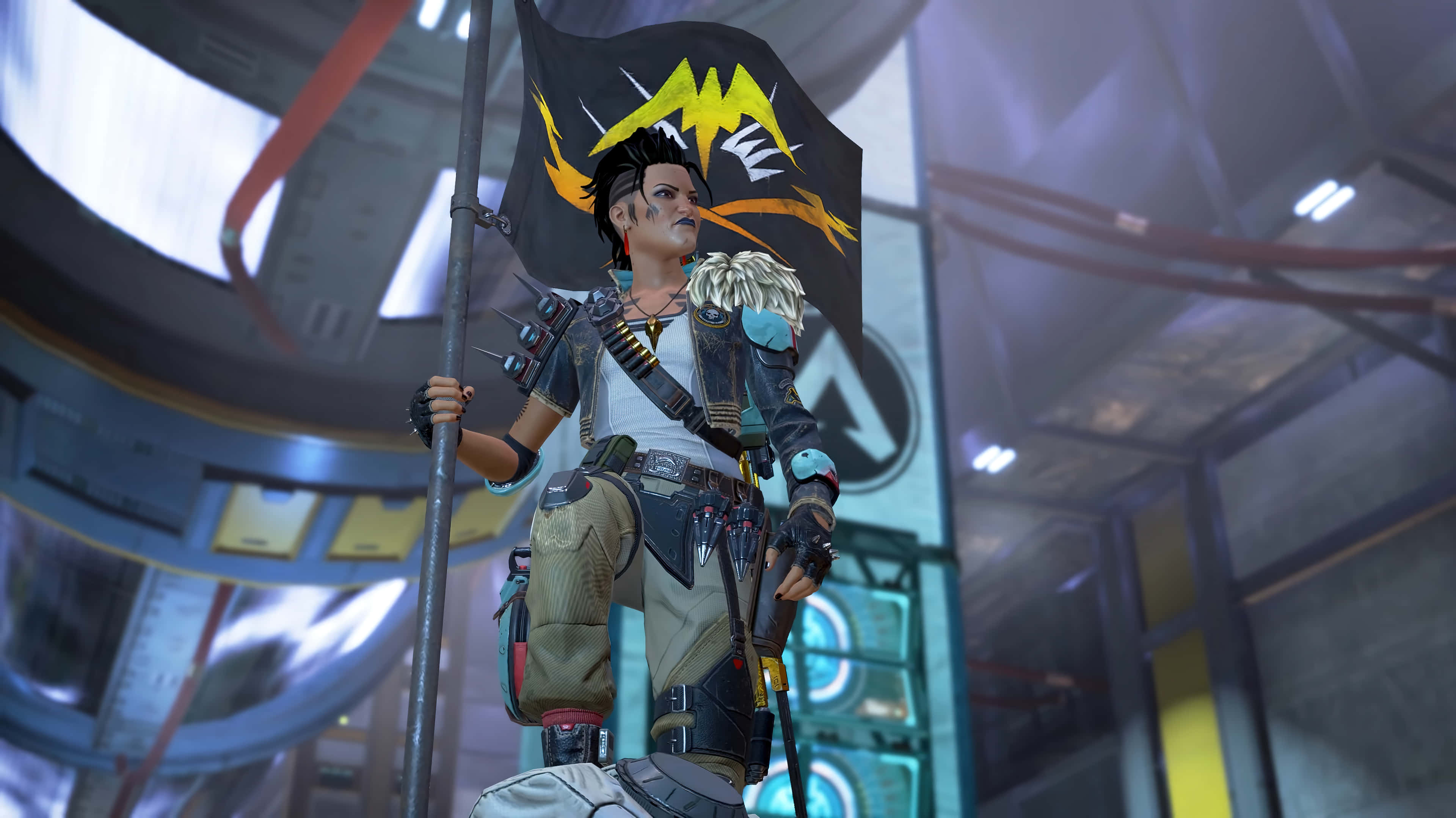 Apex Legends Characters, spiky hair, tribal markings, 4K Desktop Wallpaper