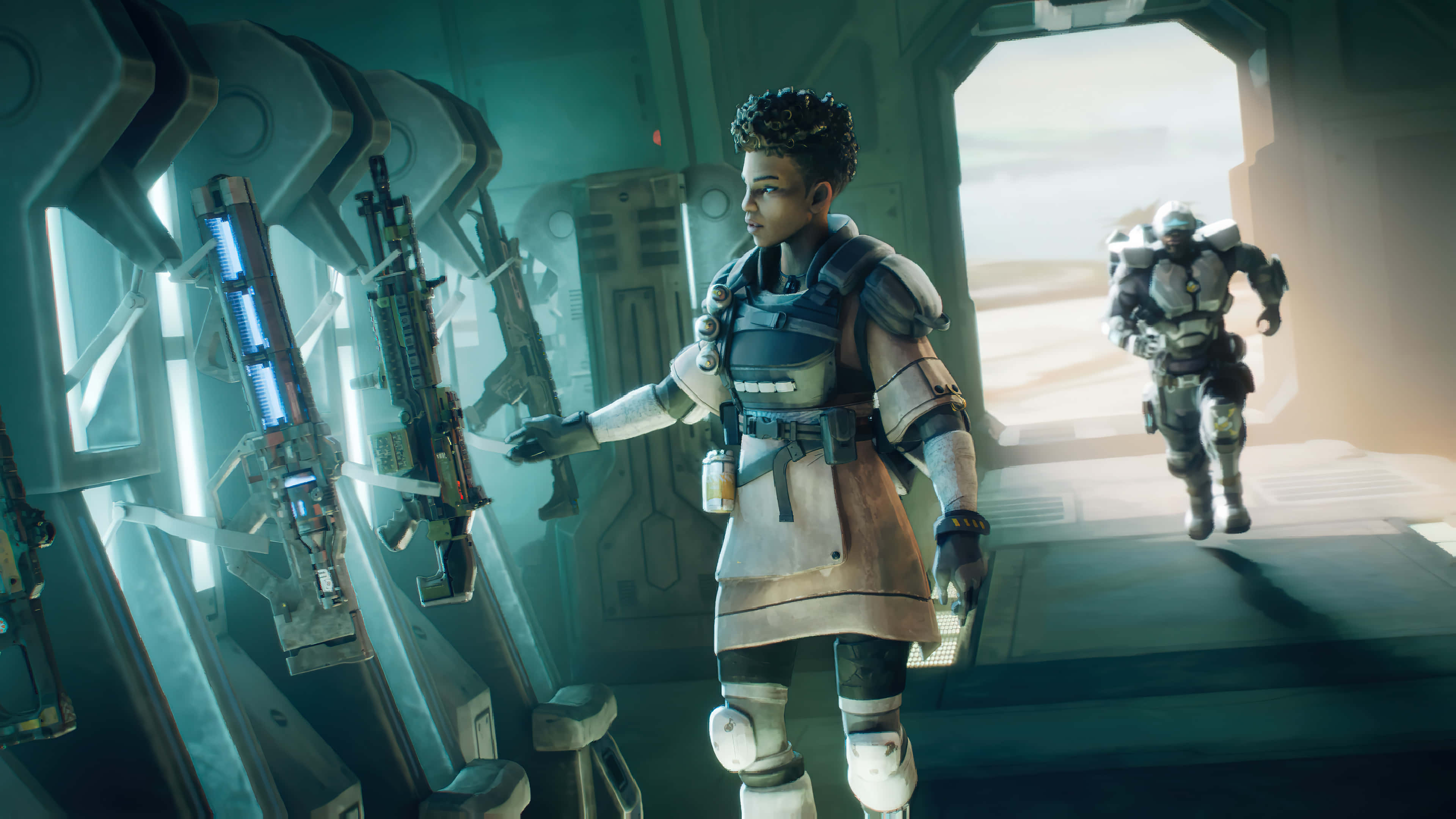 Apex Legends, futuristic soldier, armored gear, 4K Desktop Wallpaper