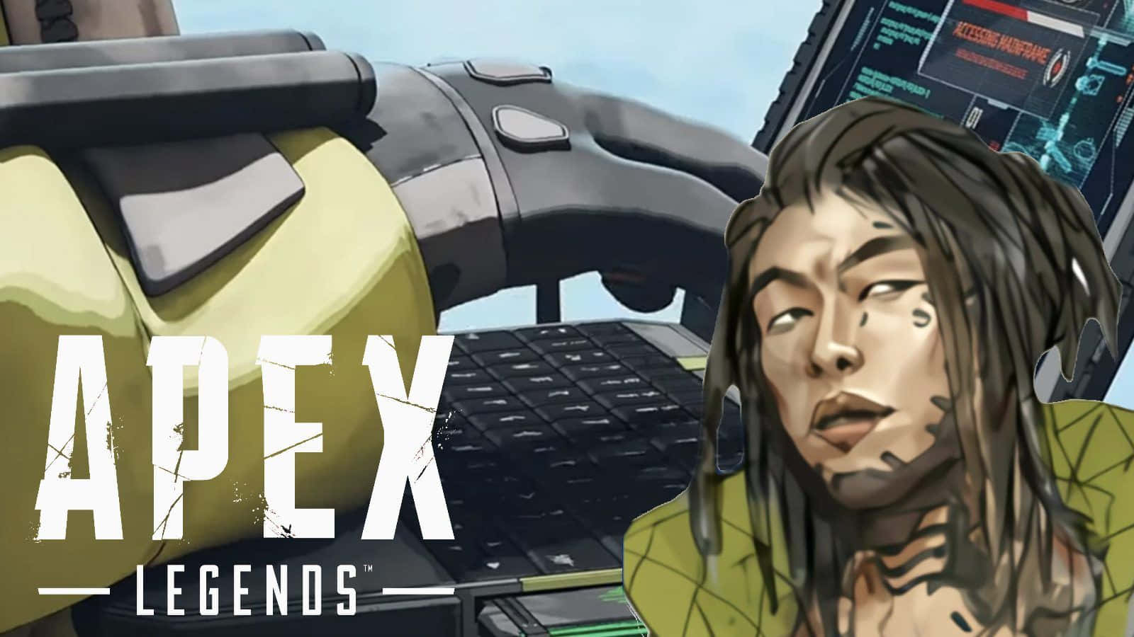 Apex Legends, Crypto, futuristic weapon, HD Desktop Wallpaper