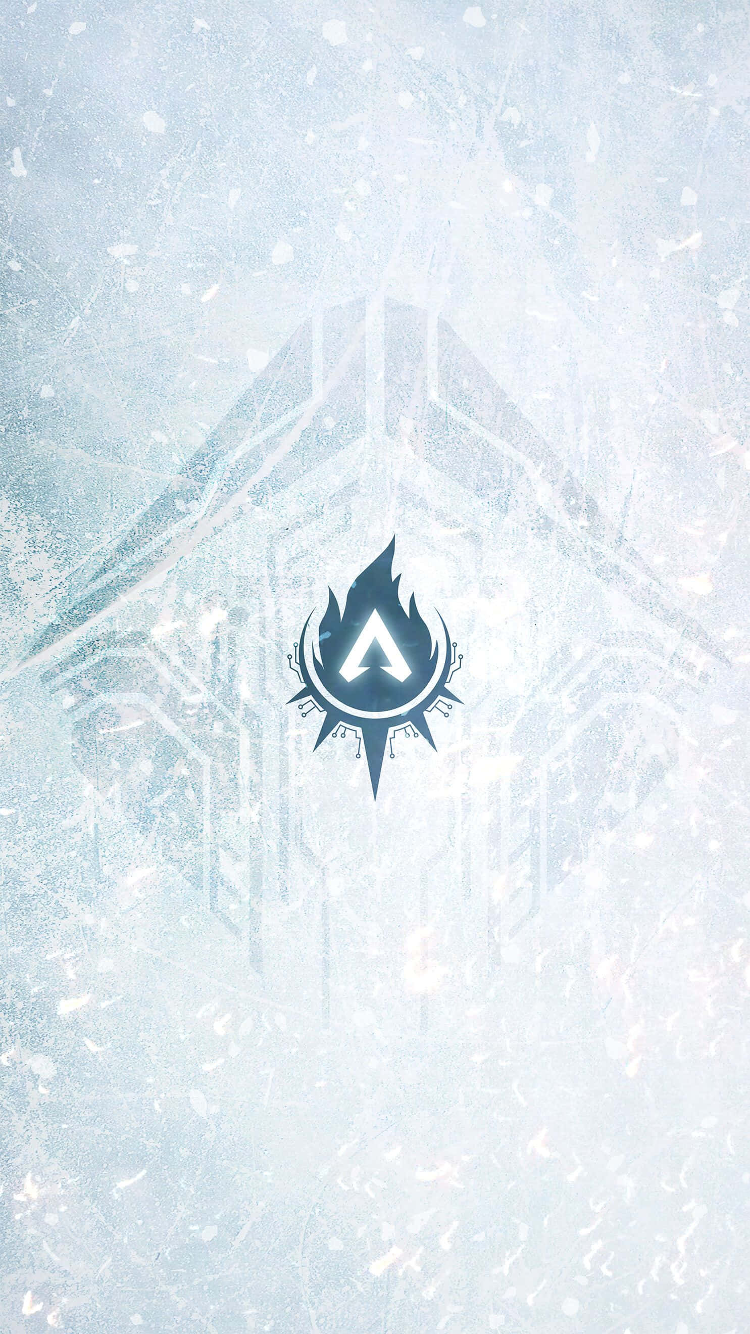 Apex Legends Crypto, blue flame, frosty icy background, 2K Phone Wallpaper
