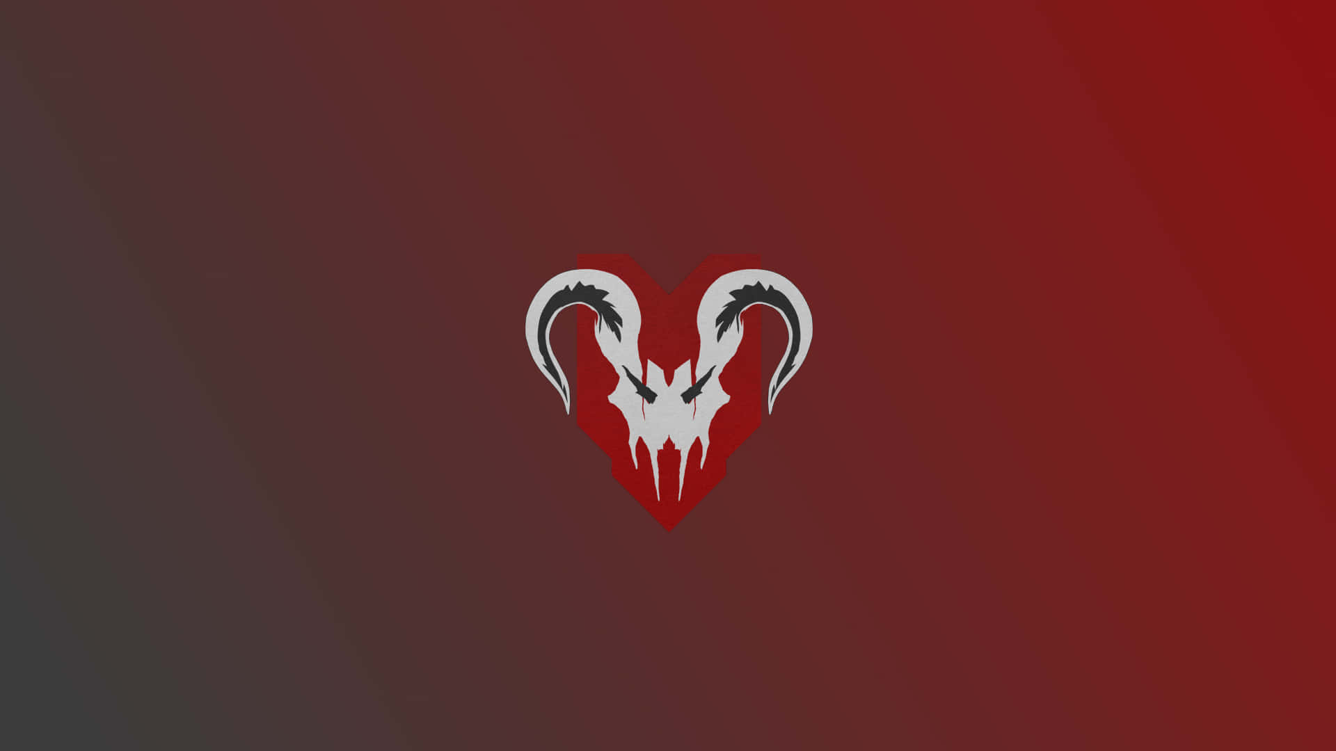 Apex Legends, logo, white ram skull, Full HD Desktop Wallpaper