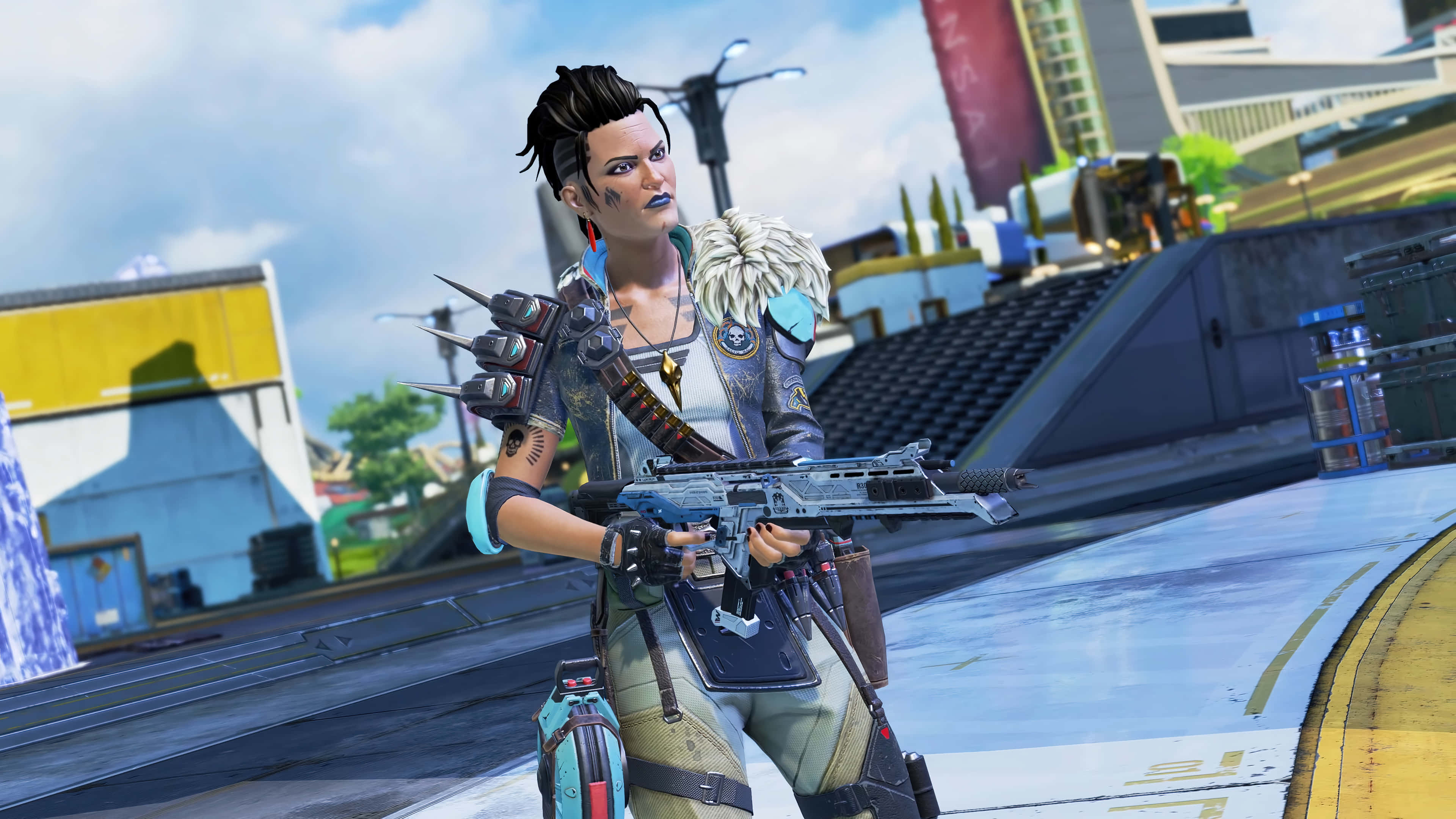 Apex Legends, female soldier, cybernetic arm, 4K Desktop Wallpaper