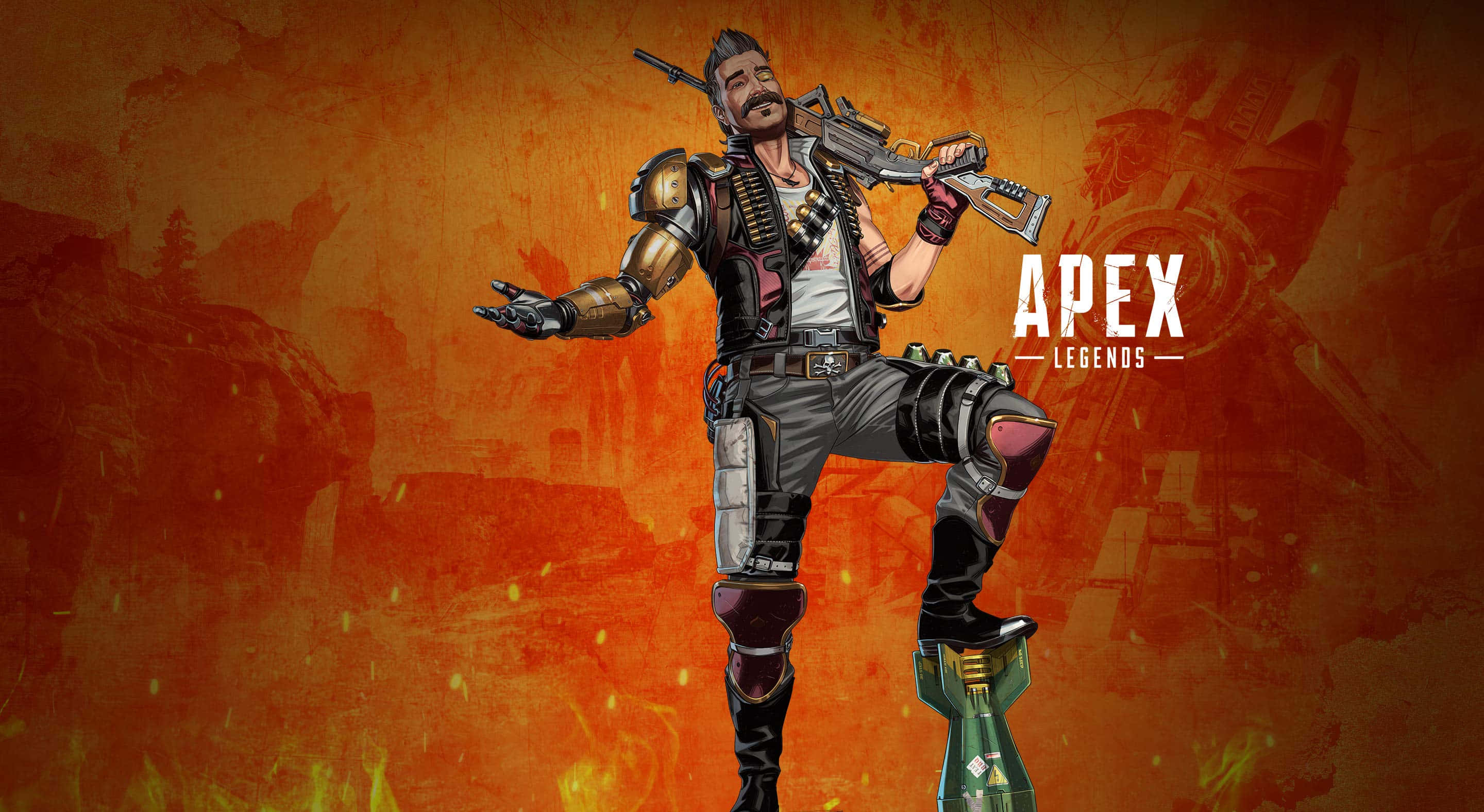 Apex Legends, Fuse, combat gear, 2K Desktop Wallpaper